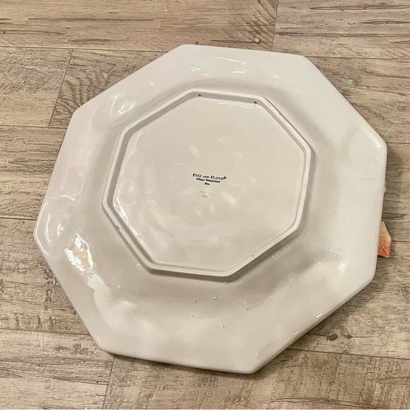 Fitz And Floyd Winter Wonderland Server Set // Christmas decor - Picture 7 of 10